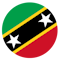 Drapeau de Saint Kitts och Nevis ()