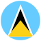 Drapeau de Saint Lucia ()